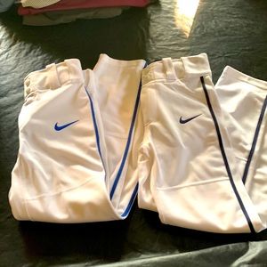 XS baseball pants NWT